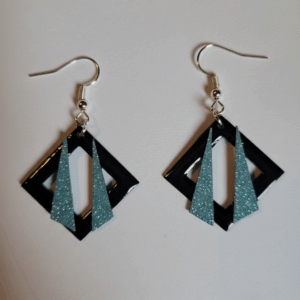 Pendientes de cartulina